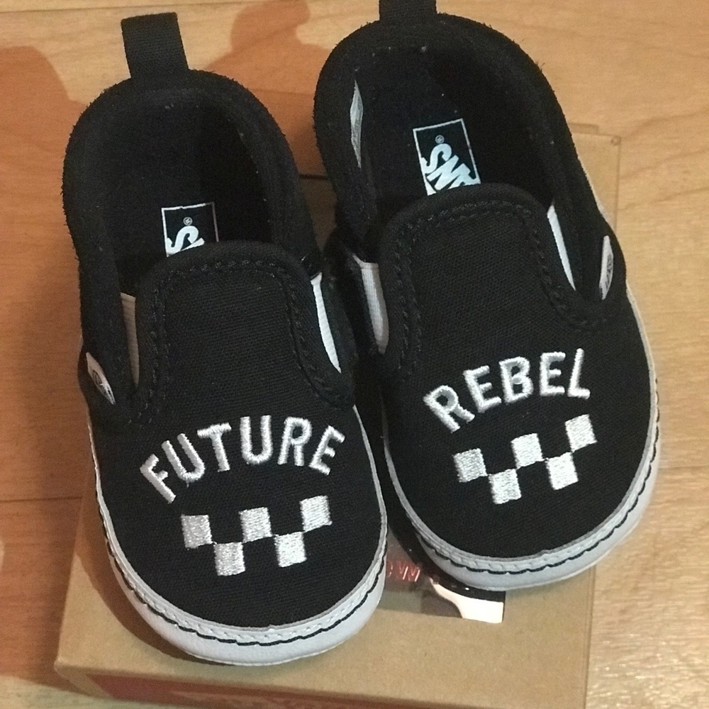 VANS Slip-On V Crib ***ONLY WORN FOUR TIMES***